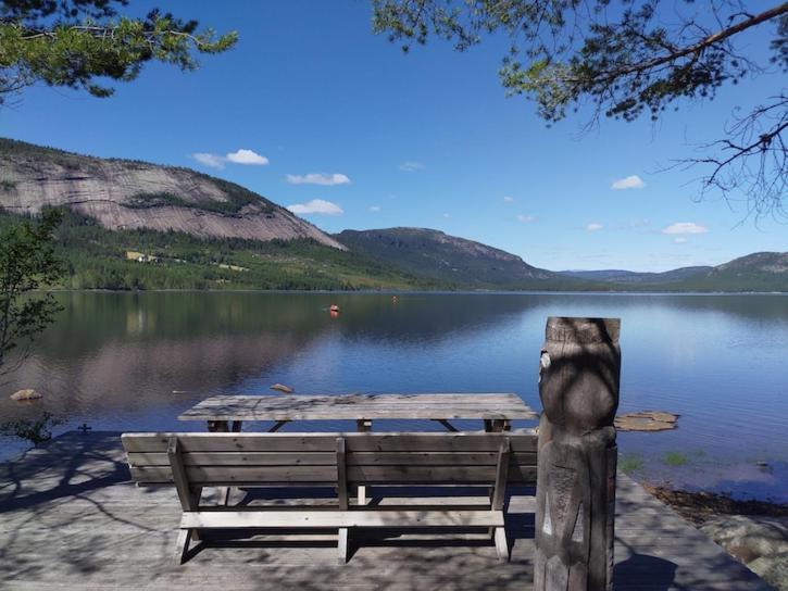 Fossumsanden Camping Og Hytter Fyresdal Exterior photo