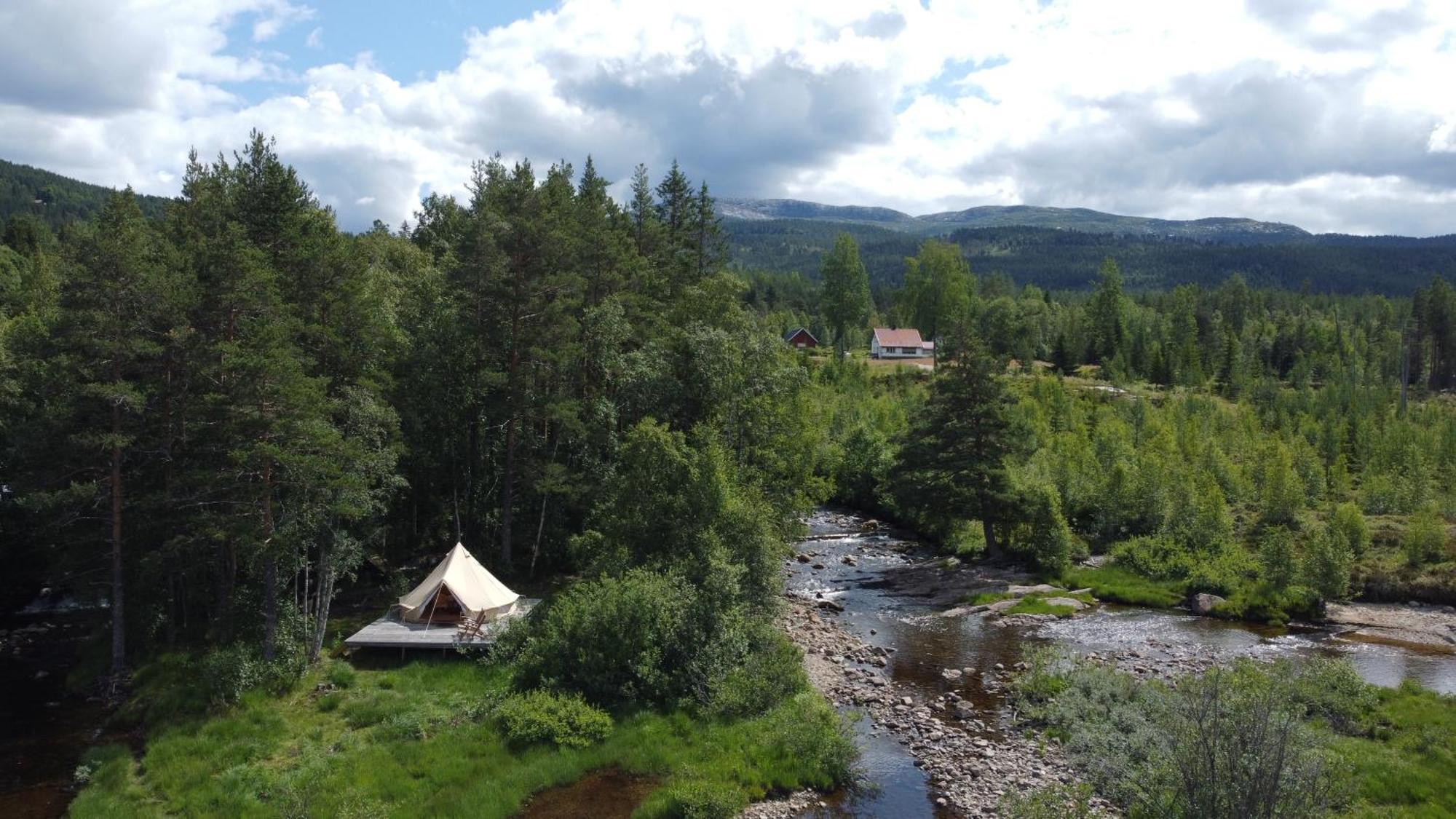 Fossumsanden Camping Og Hytter Fyresdal Exterior photo
