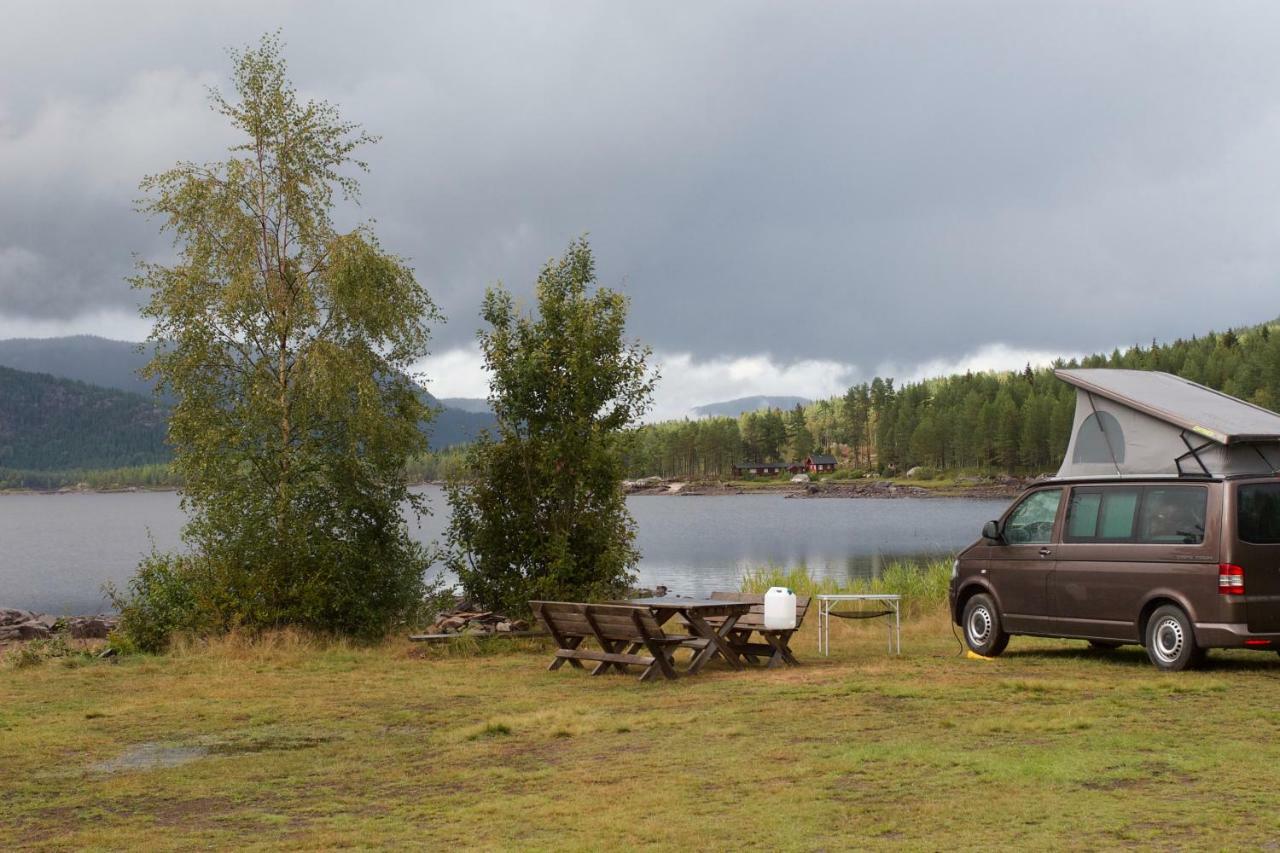 Fossumsanden Camping Og Hytter Fyresdal Exterior photo
